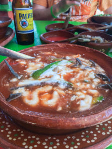 Soup at Yeikame in Sayulita