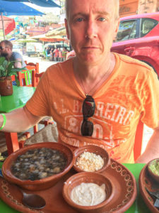 Soup at Yeikame in Sayulita